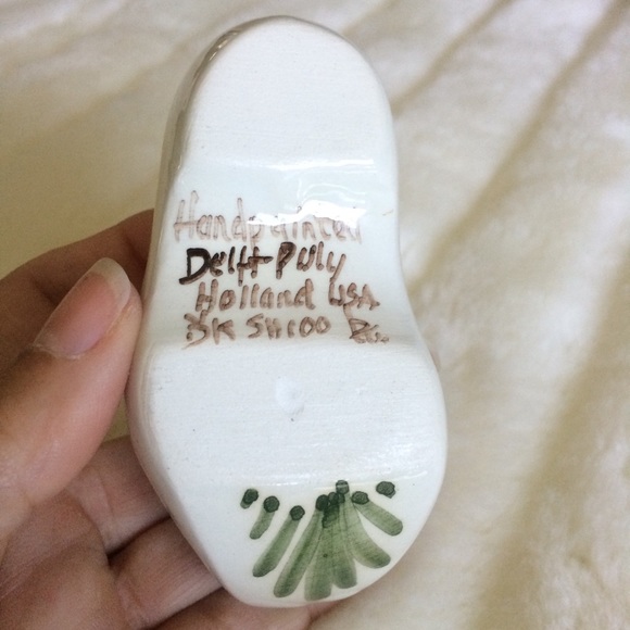 Miniature Handpainted Deft Danish clog - Picture 4 of 4